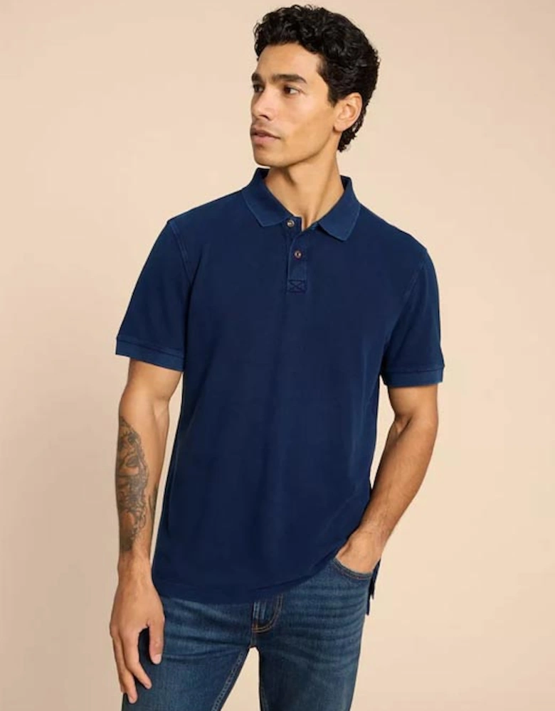 Men's Utility Polo Deep Blue