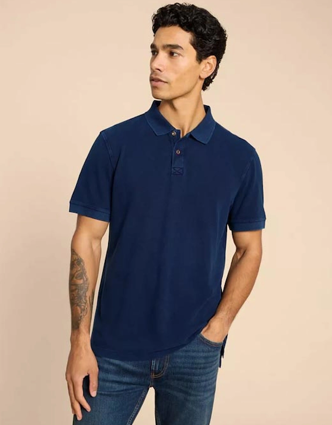 Men's Utility Polo Deep Blue, 8 of 7