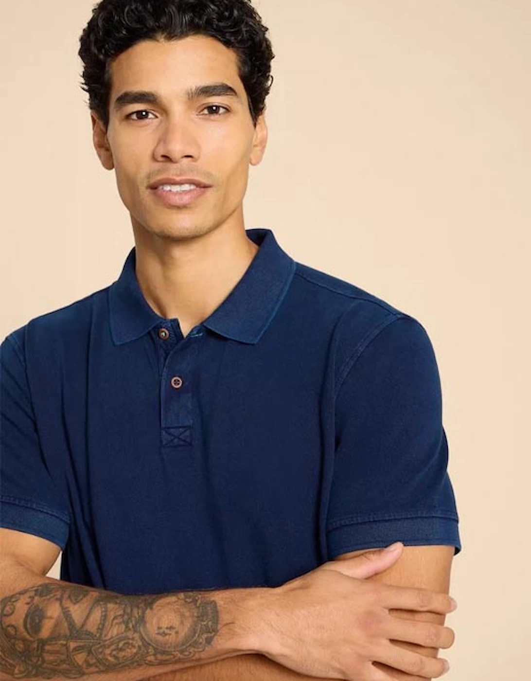 Men's Utility Polo Deep Blue