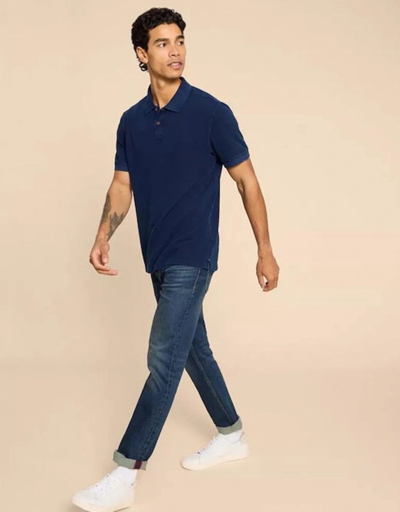 Men's Utility Polo Deep Blue