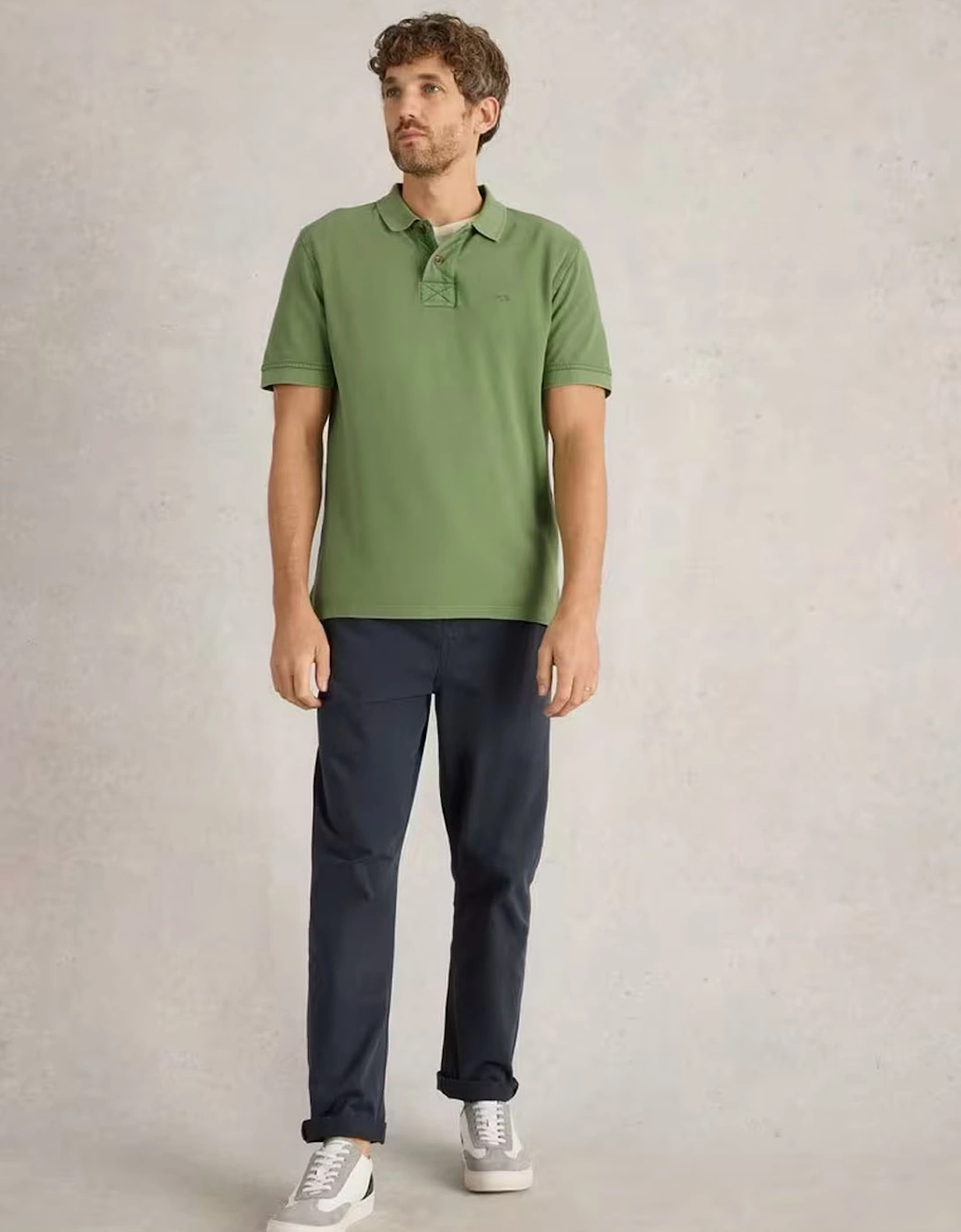 Men's Utility Polo Bright Green