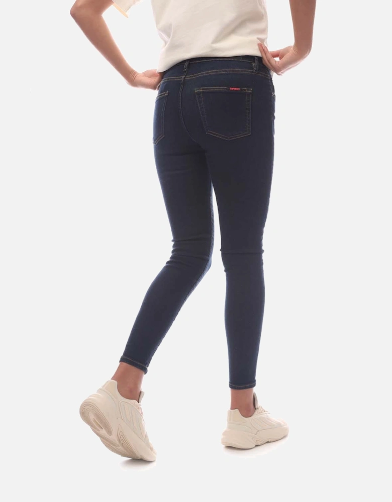 Vintage Mid Rise Skinny Jeans