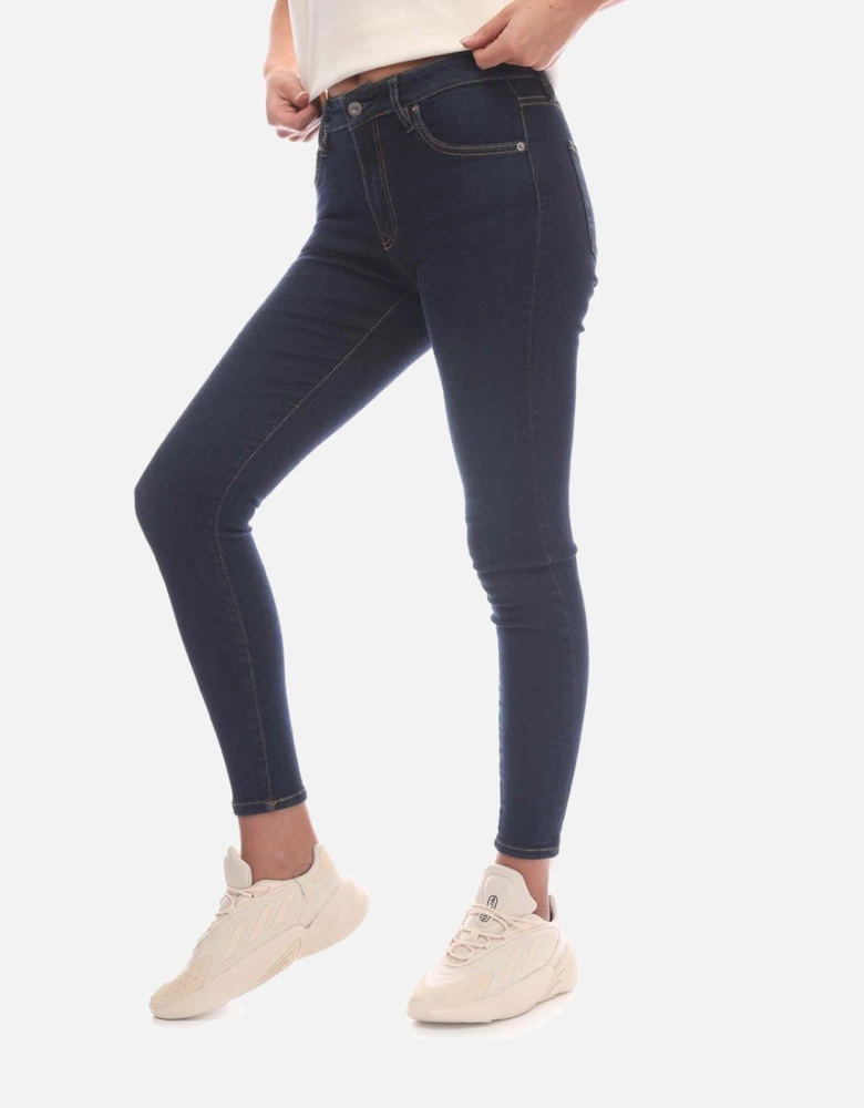 Vintage Mid Rise Skinny Jeans