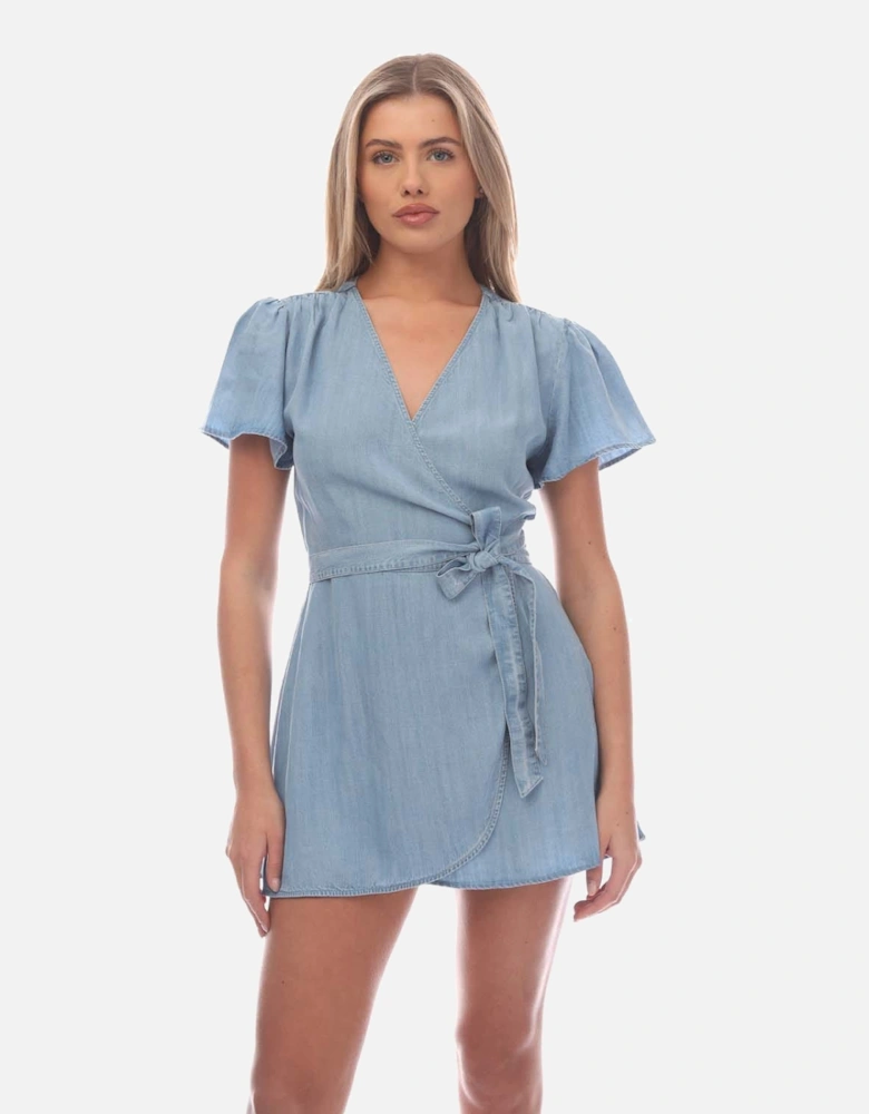 Vintage Mini Wrap Dress