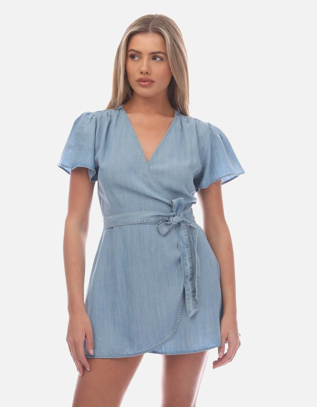 Vintage Mini Wrap Dress