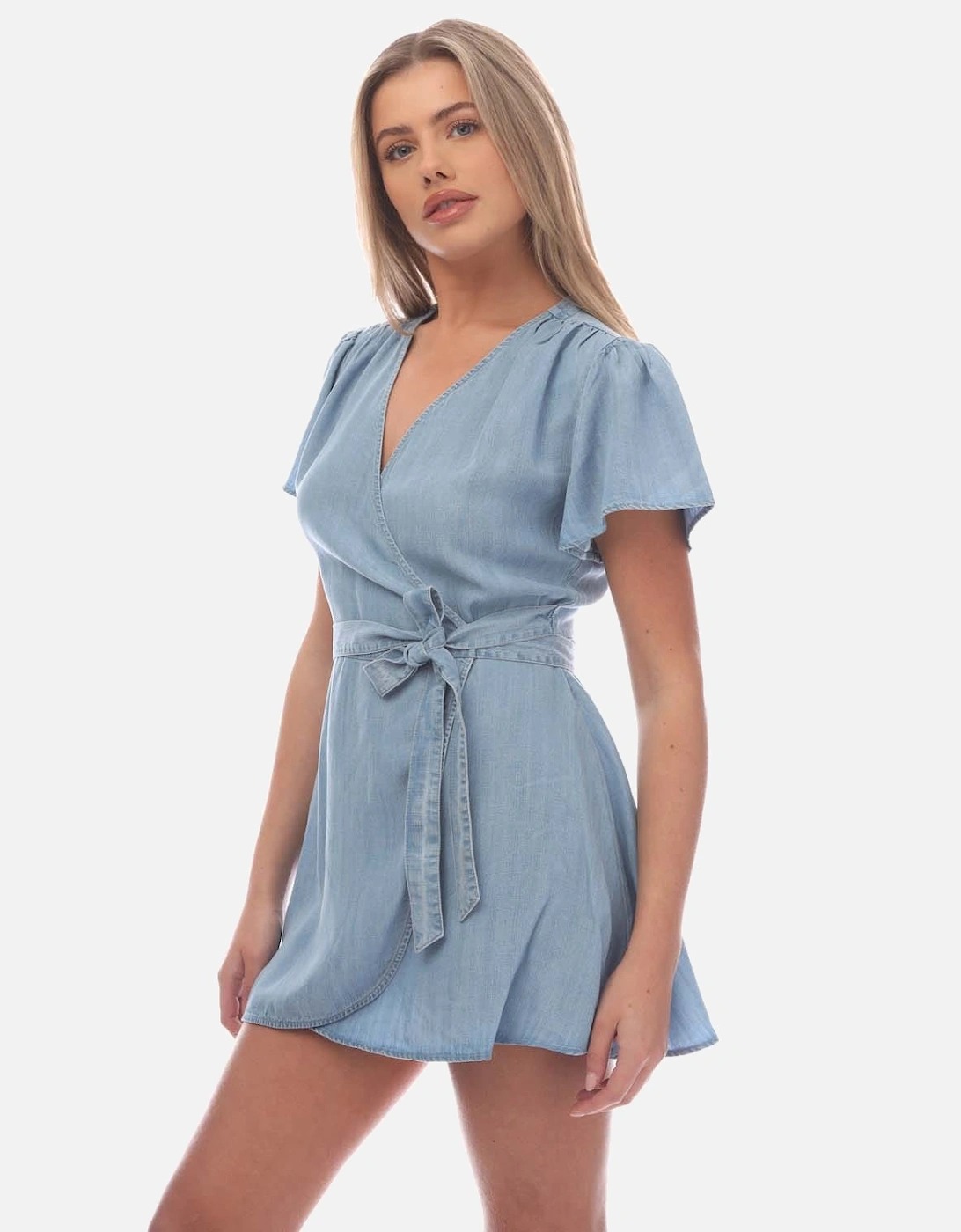 Vintage Mini Wrap Dress