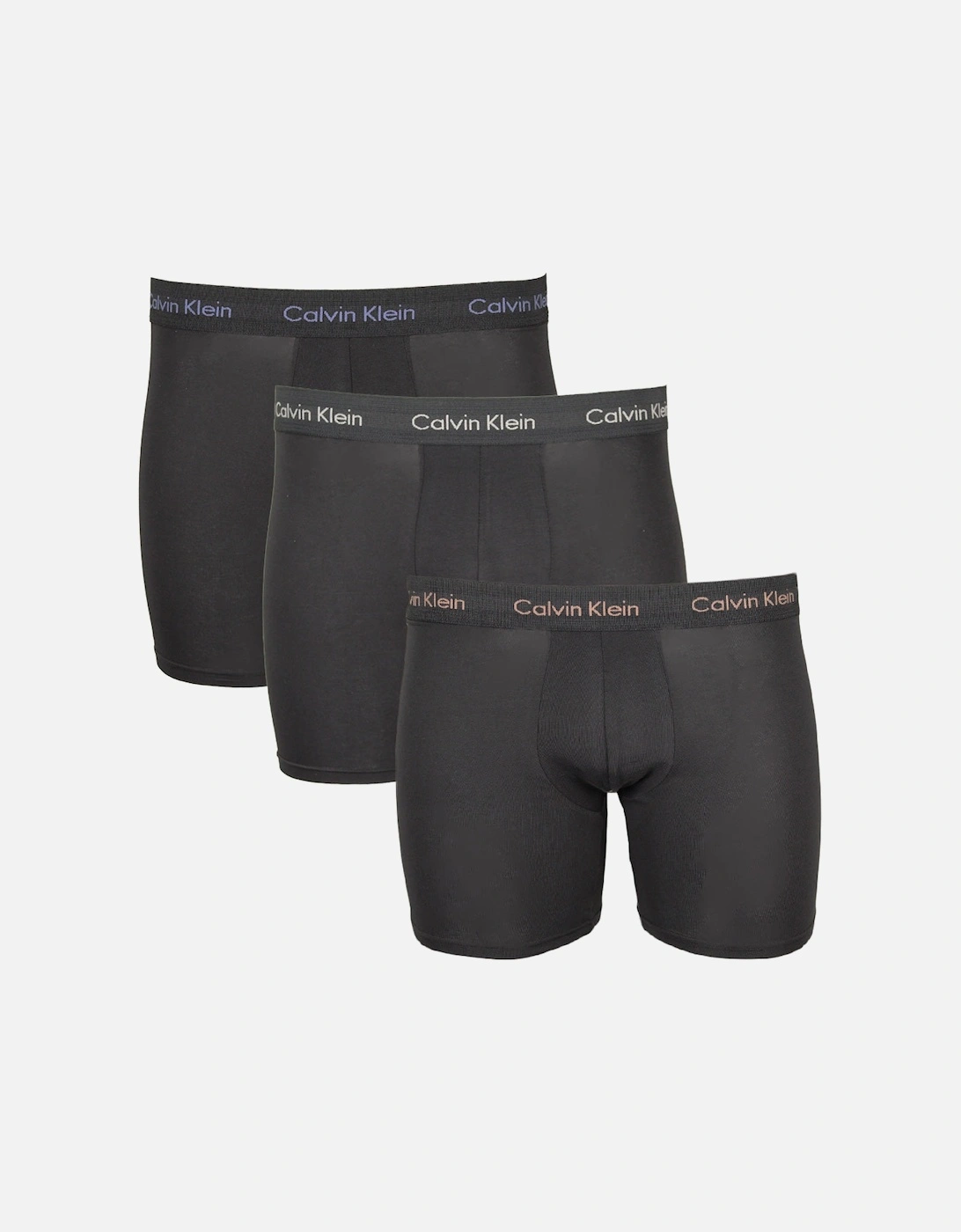 3-Pack Cotton Stretch Boxer Briefs, Black, 6 of 5