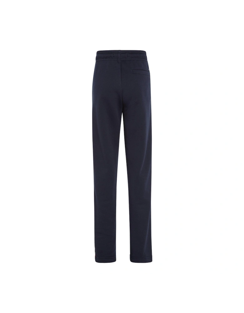 Boys Global Stripe Reg Track Pants - Navy