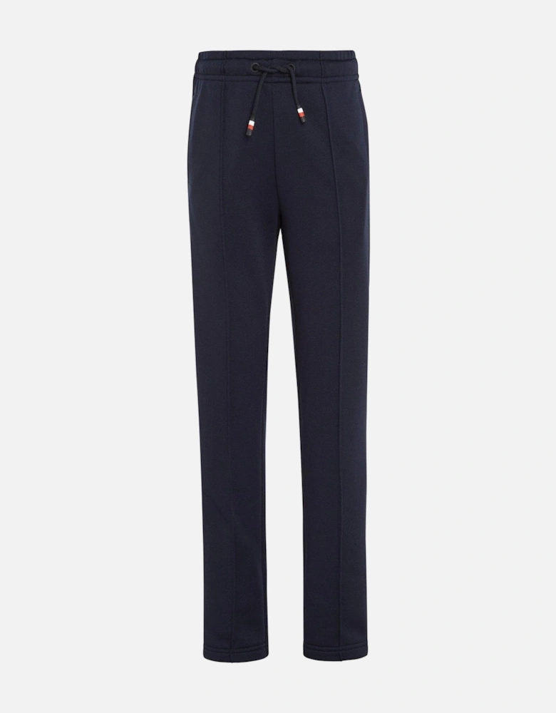 Boys Global Stripe Reg Track Pants - Navy