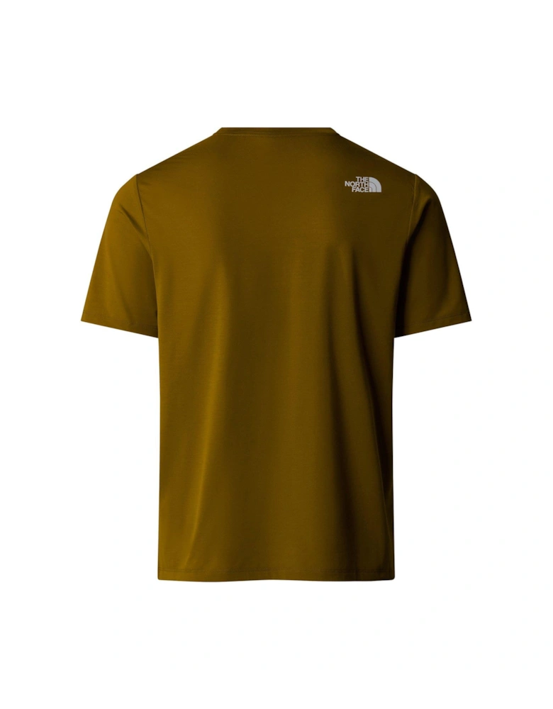 Mens Graphic Boxes Foundation Ss Tee - Green