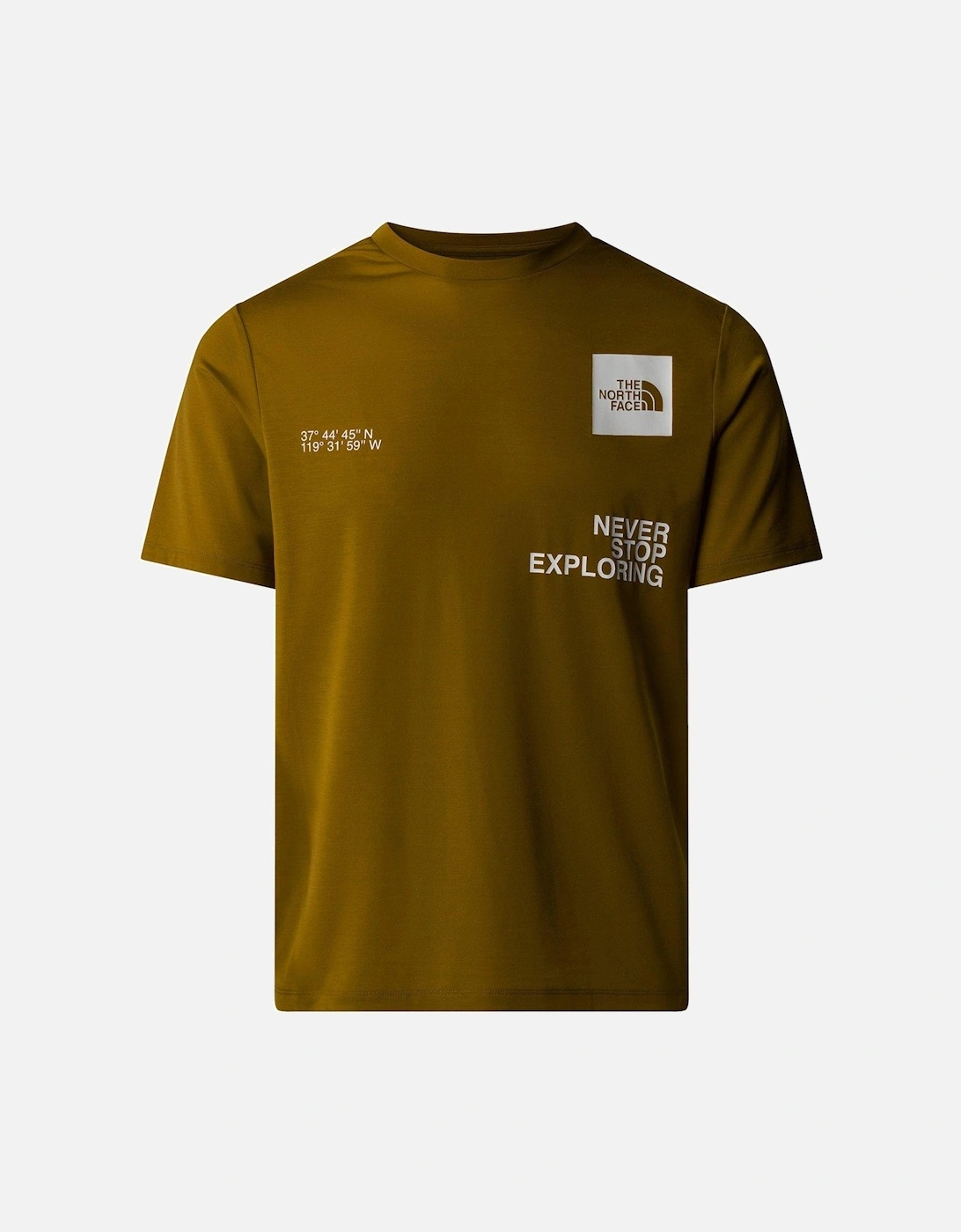 Mens Graphic Boxes Foundation Ss Tee - Green