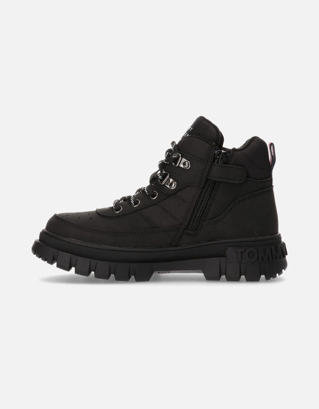 Boys Lace Up Boots - Black