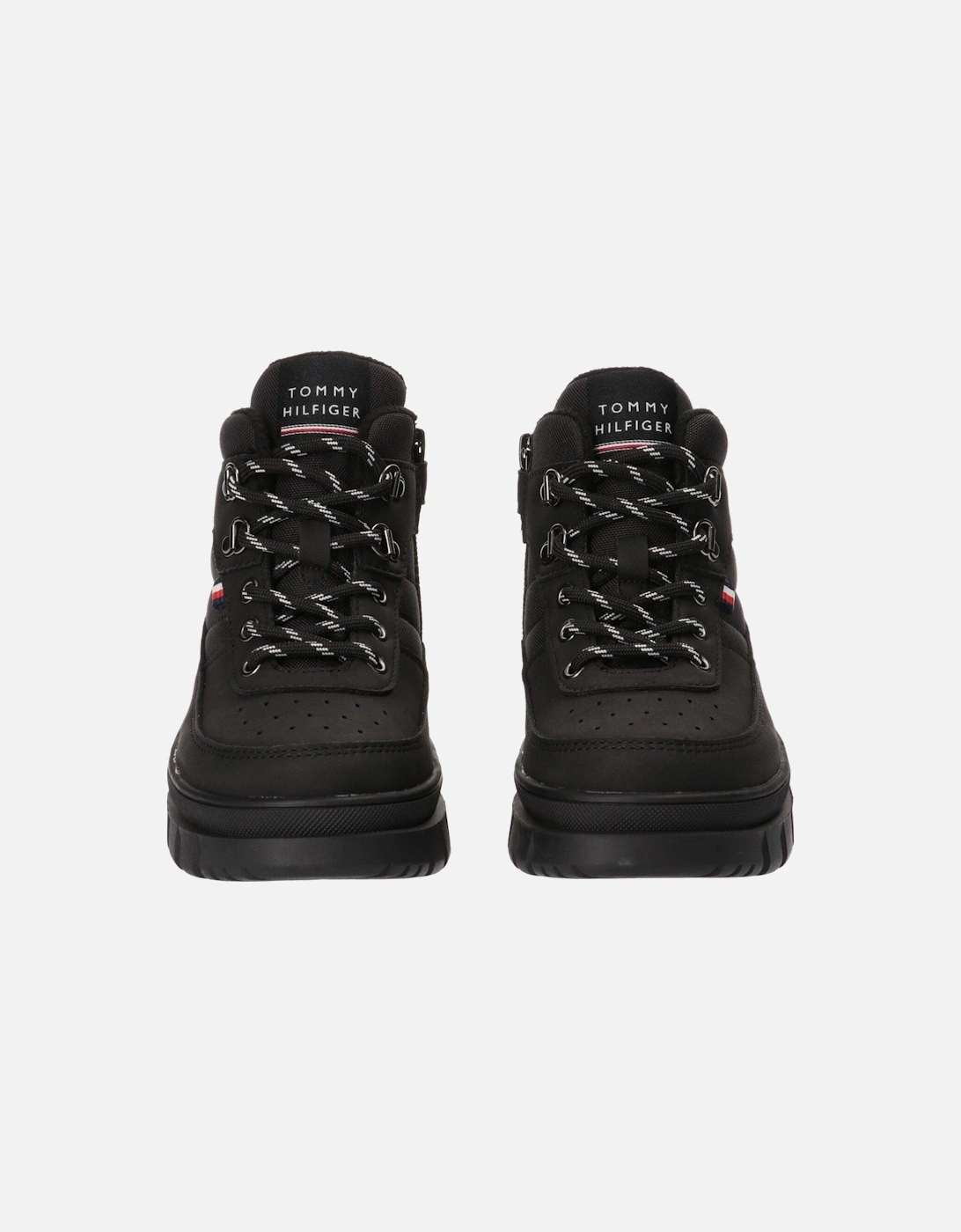 Boys Lace Up Boots - Black