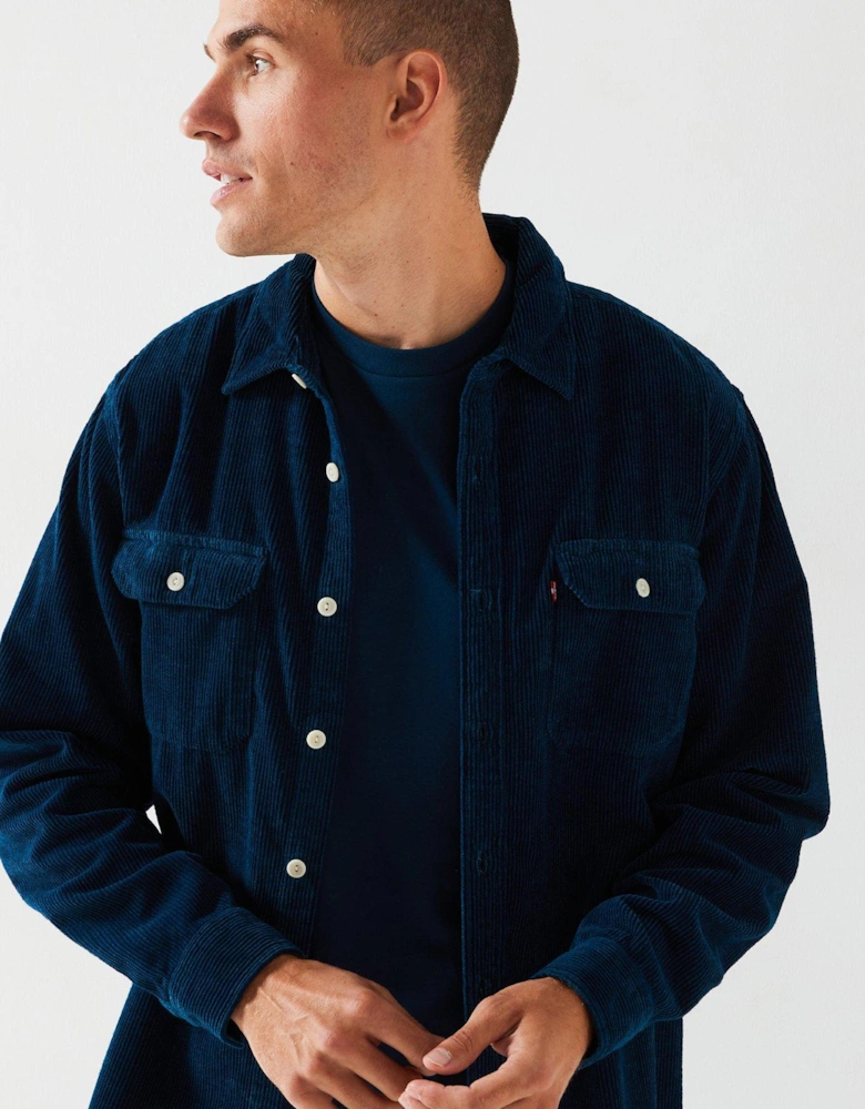 Jackson Worker Long Sleeve Shirt - Navy