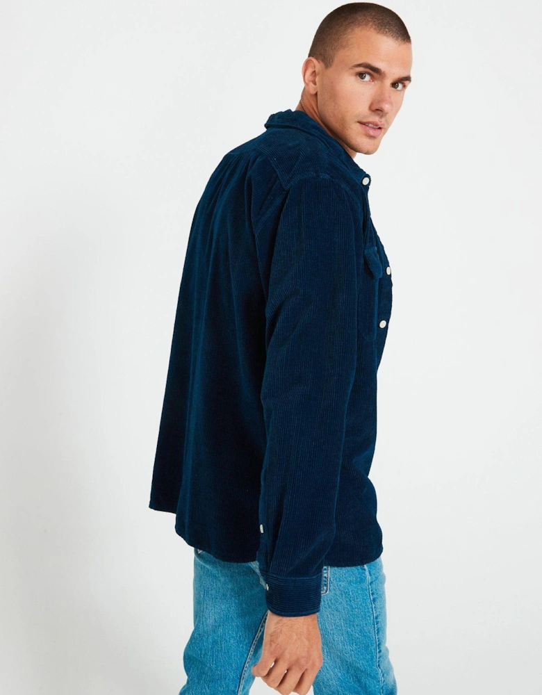 Jackson Worker Long Sleeve Shirt - Navy