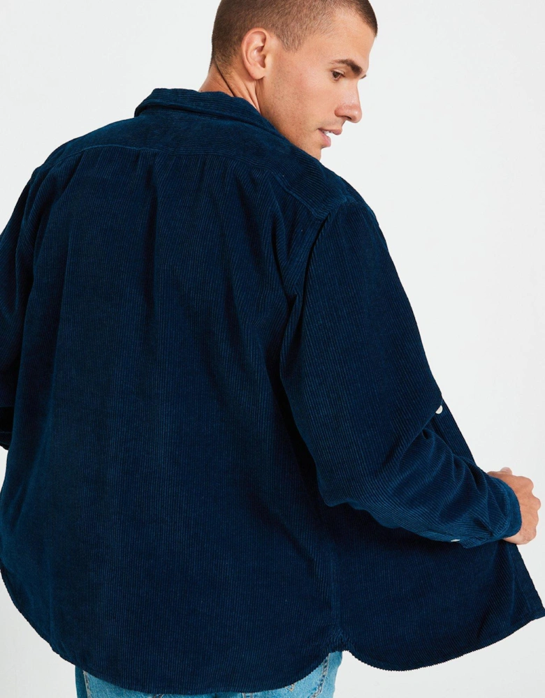 Jackson Worker Long Sleeve Shirt - Navy