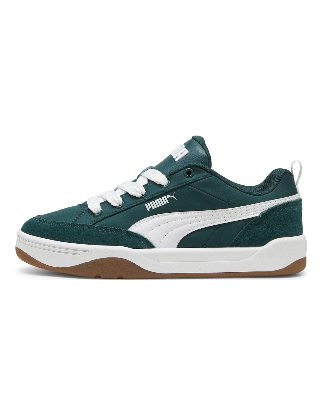 Men's Park Lifestyle Street Trainers - Dark Green, 2 of 1