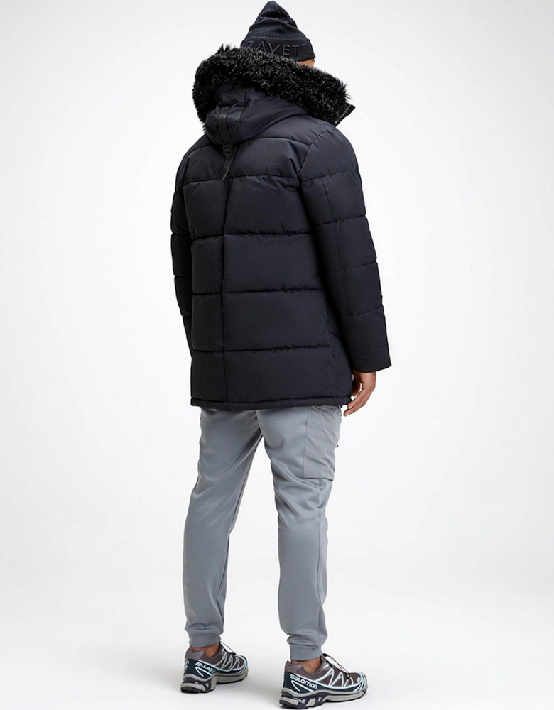 Alymer Long Parka - Black