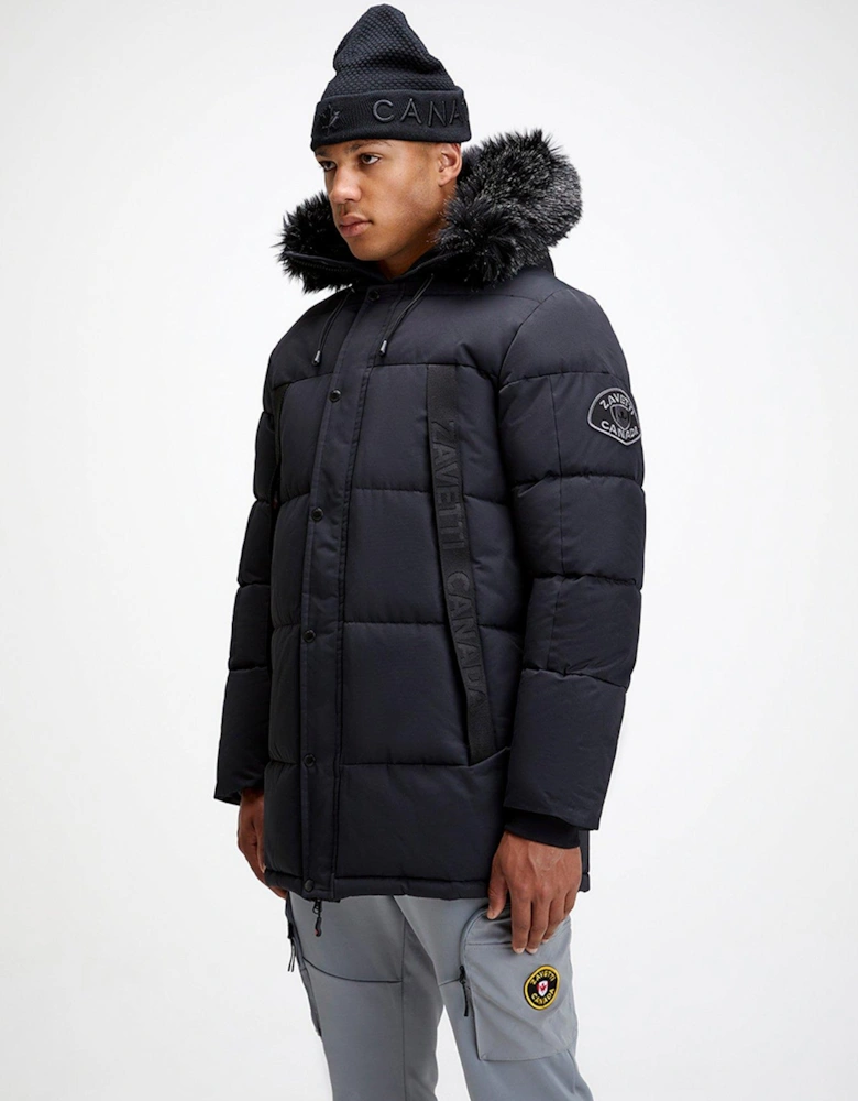 Alymer Long Parka - Black