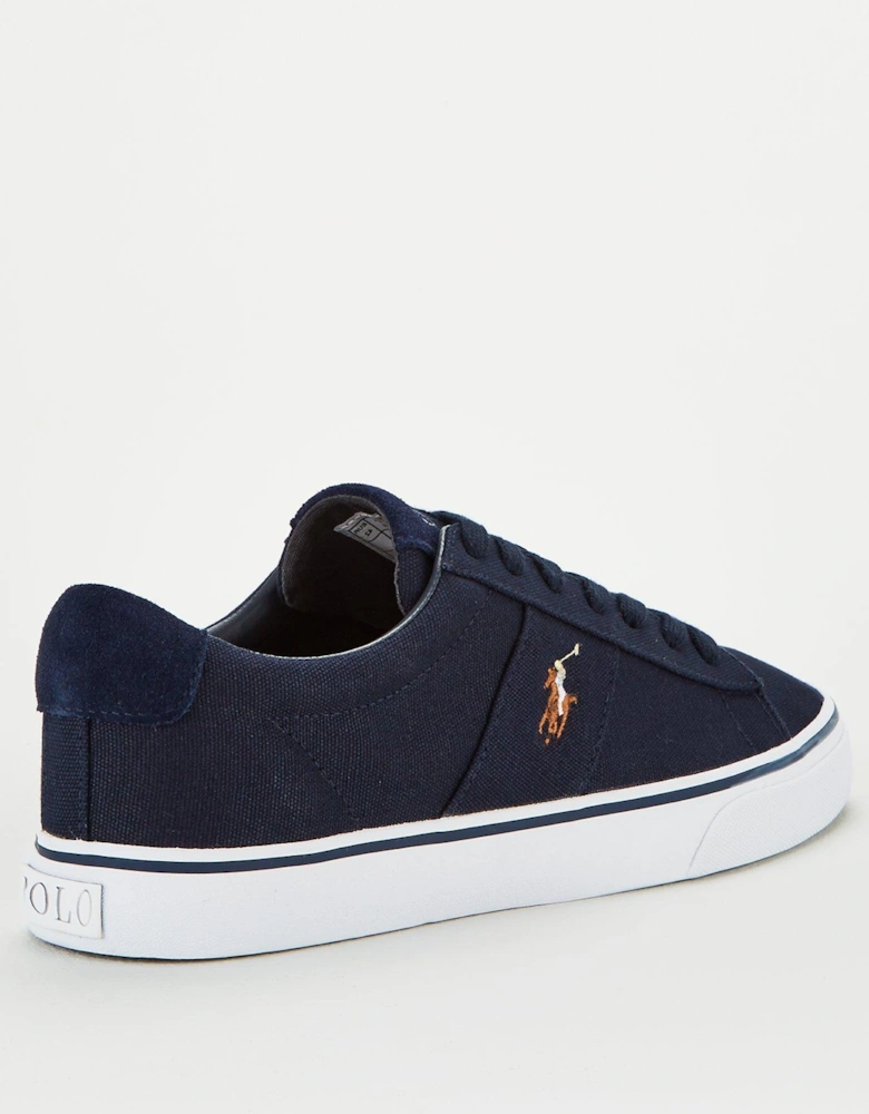 Sayer Canvas Trainers - Navy