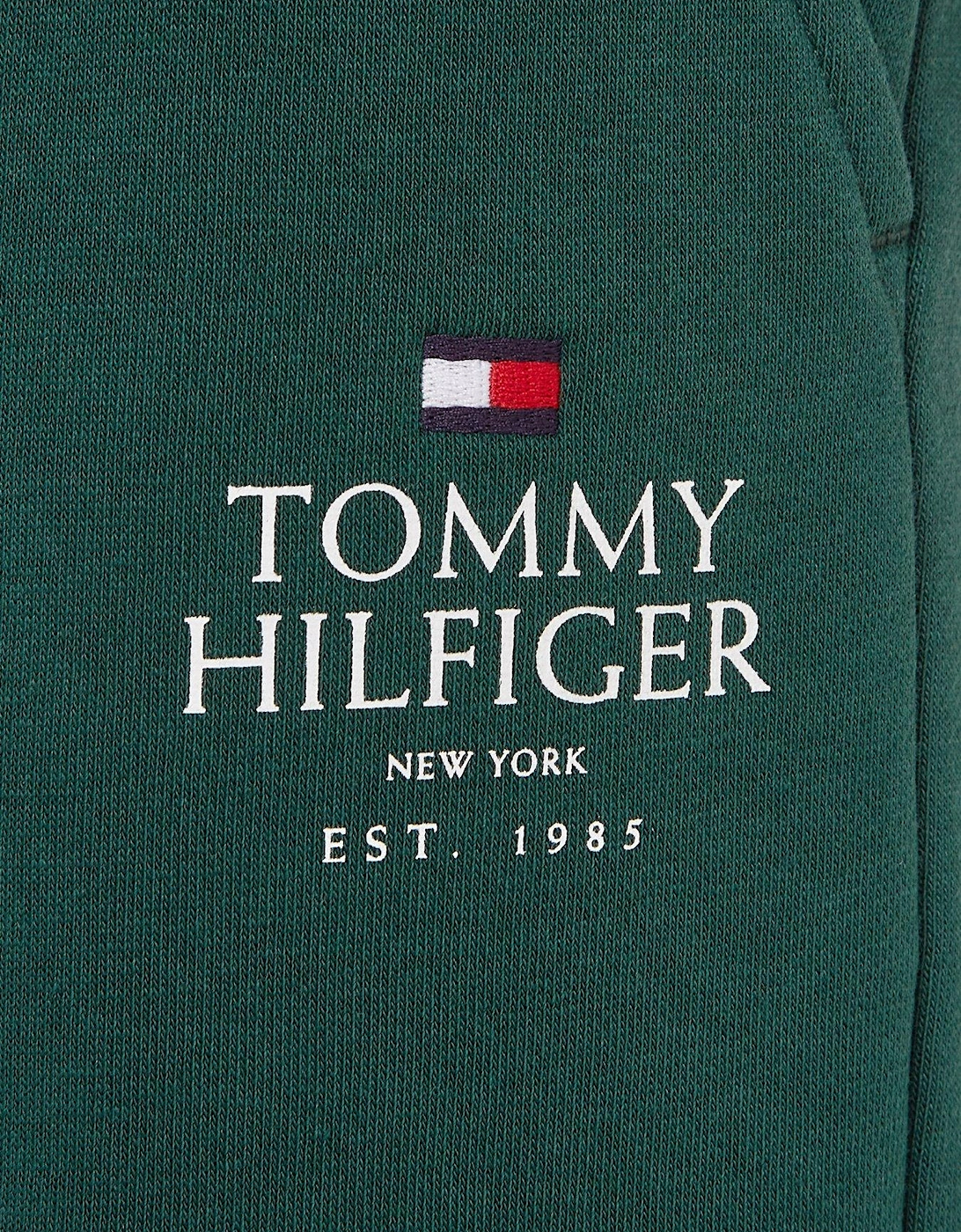 Boys Th Logo Puff Print Sweatpants - Green