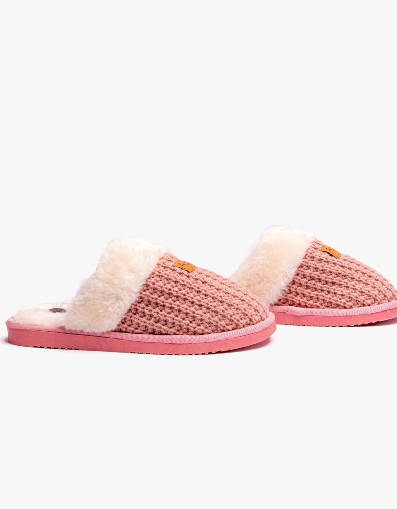 Jo & Joe FOXY Womens Slippers Pink