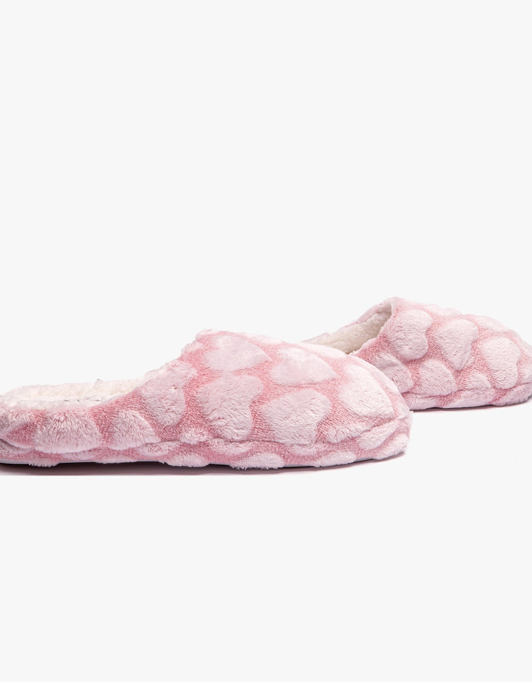 Jo & Joe LOVEHEART Womens Slippers Pink