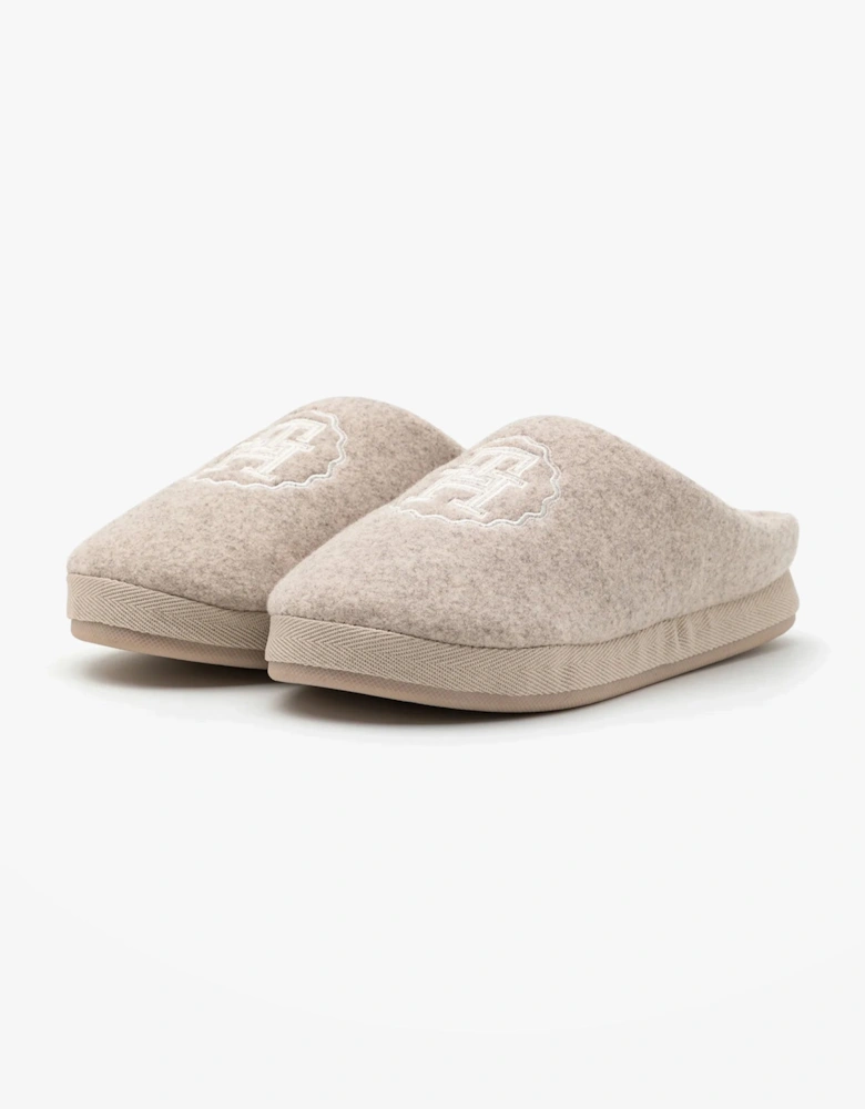 EMBLEM FELT  Womens Slippers Merino