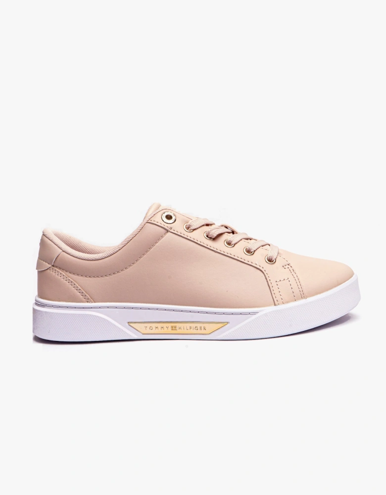 GOLDEN COURT Womens Trainers Cashmere Creme