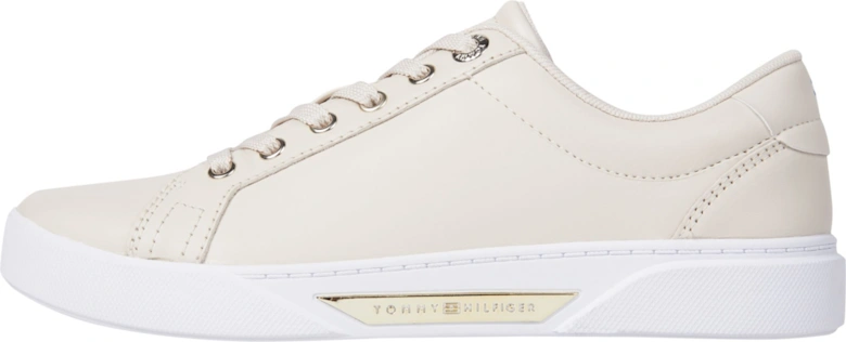 GOLDEN COURT Womens Trainers Cashmere Creme