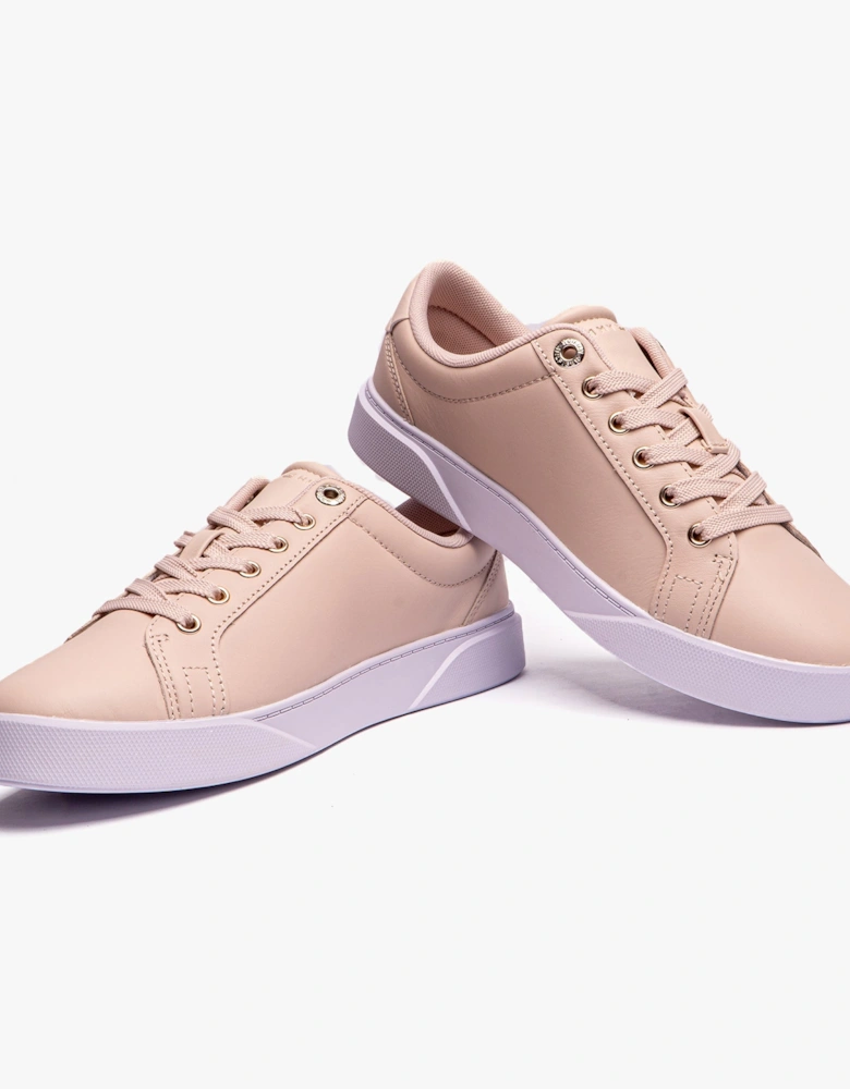 GOLDEN COURT Womens Trainers Cashmere Creme