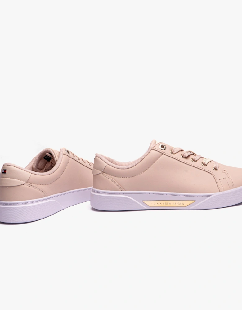 GOLDEN COURT Womens Trainers Cashmere Creme