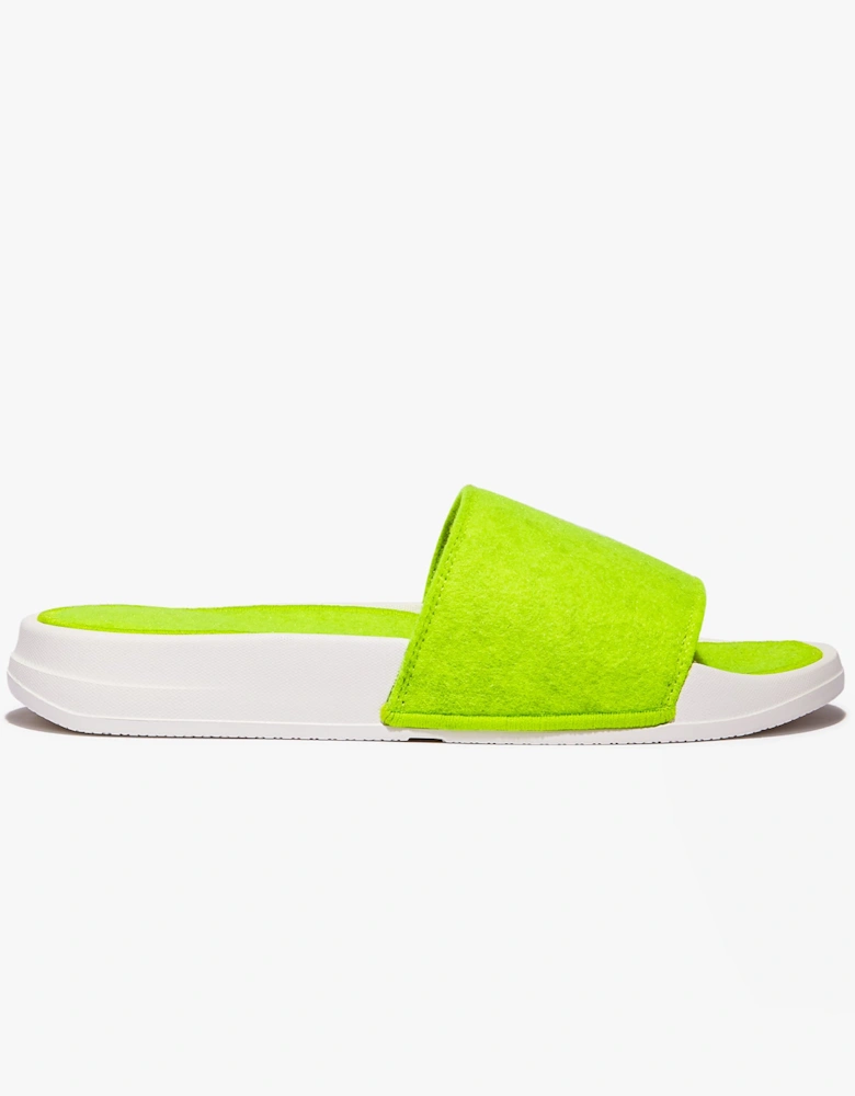 IQUSHION E01 Womens Slides Electric Yellow