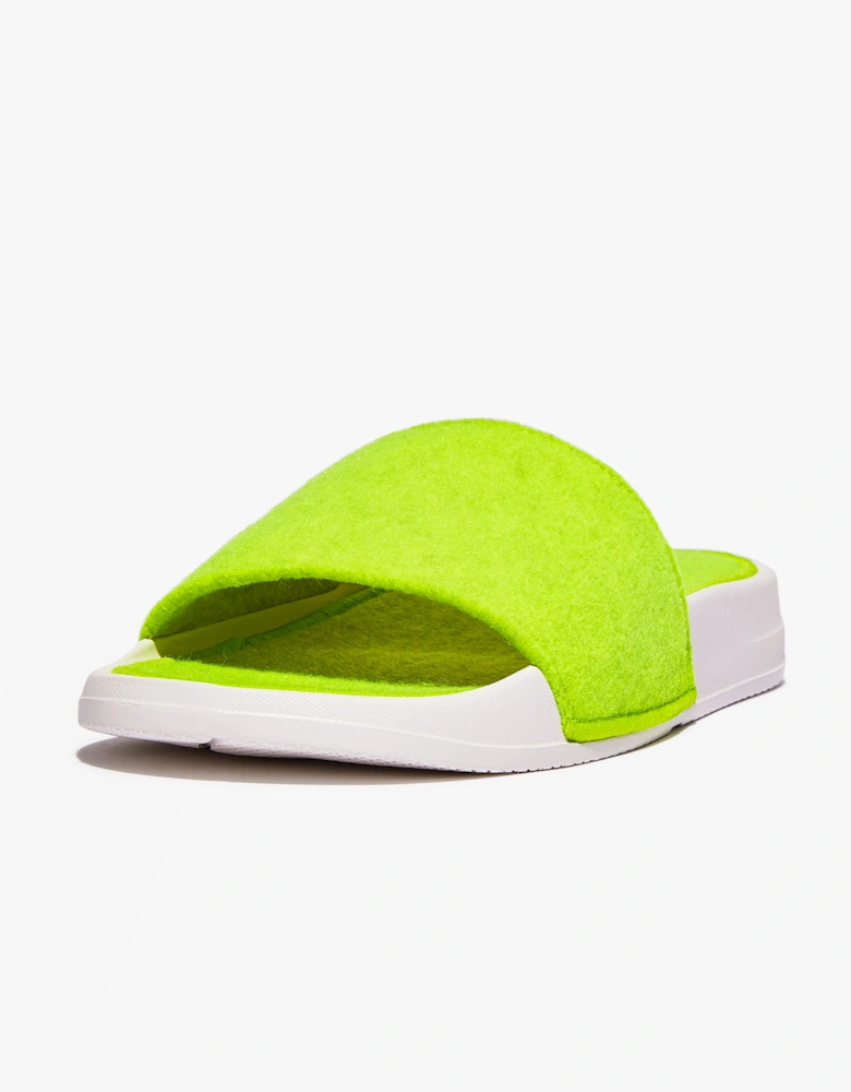 IQUSHION E01 Womens Slides Electric Yellow