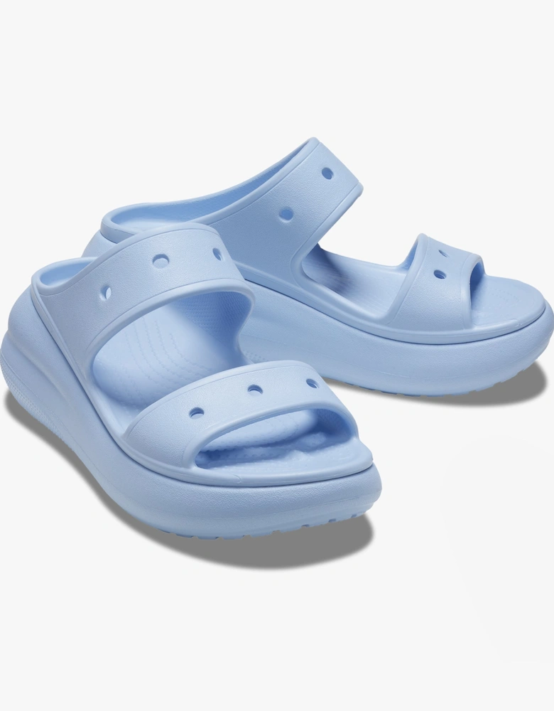 207670-4NS CRUSH SANDAL Unisex Platform Sliders Blue Calcite