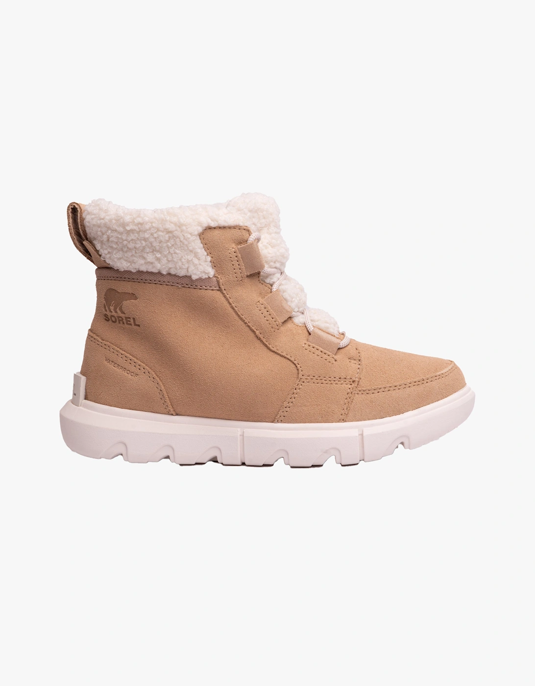 Women's Sorel EXPLORER NEXT CARNIVAL Womens Snow Boots Canoe - Brown - Size: 3