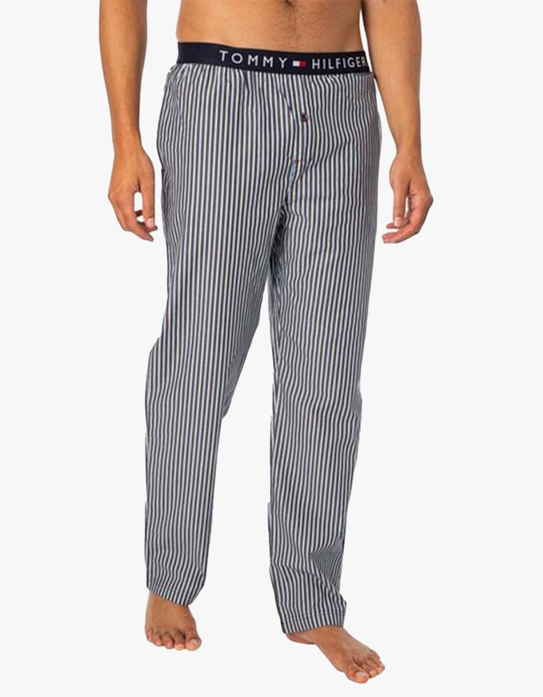 TH ORIGINAL WOVEN PRINT Mens Lounge Trousers Beatrice Stripe Desert Sky