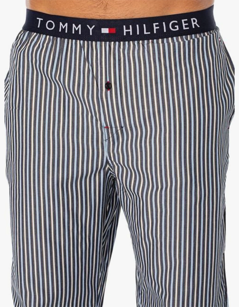 TH ORIGINAL WOVEN PRINT Mens Lounge Trousers Beatrice Stripe Desert Sky