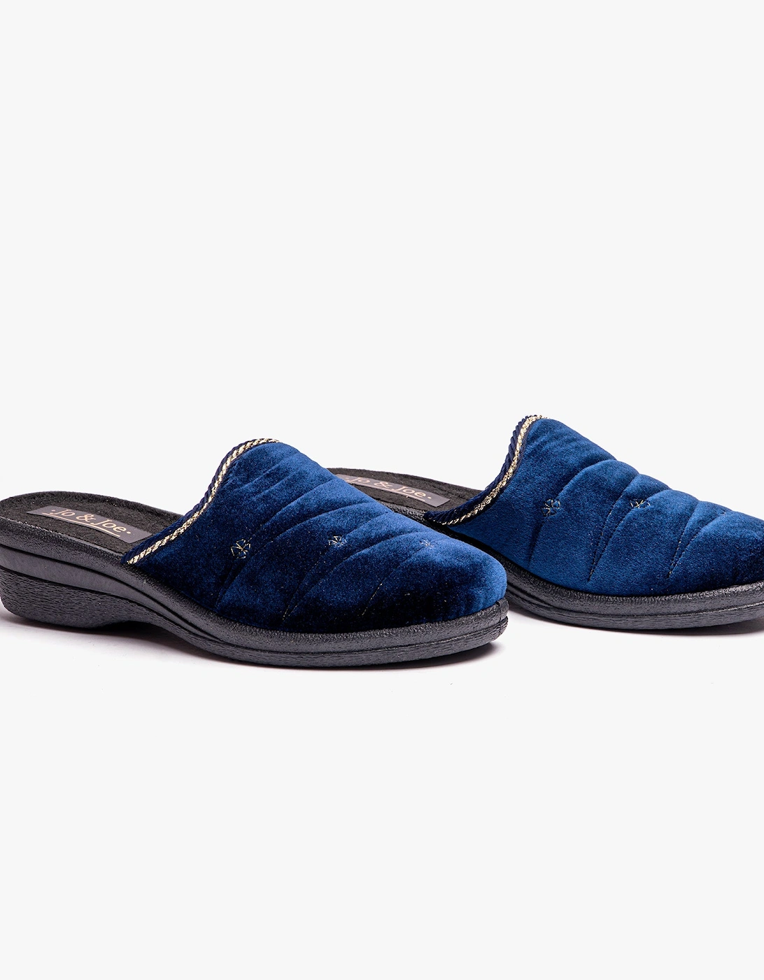 Jo & Joe KATH Womens Slippers Navy