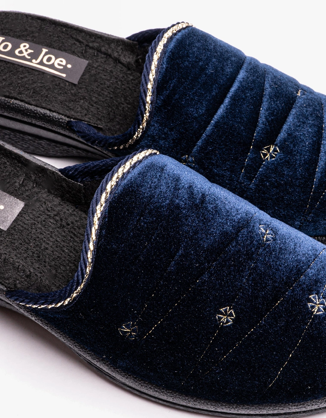 Jo & Joe KATH Womens Slippers Navy