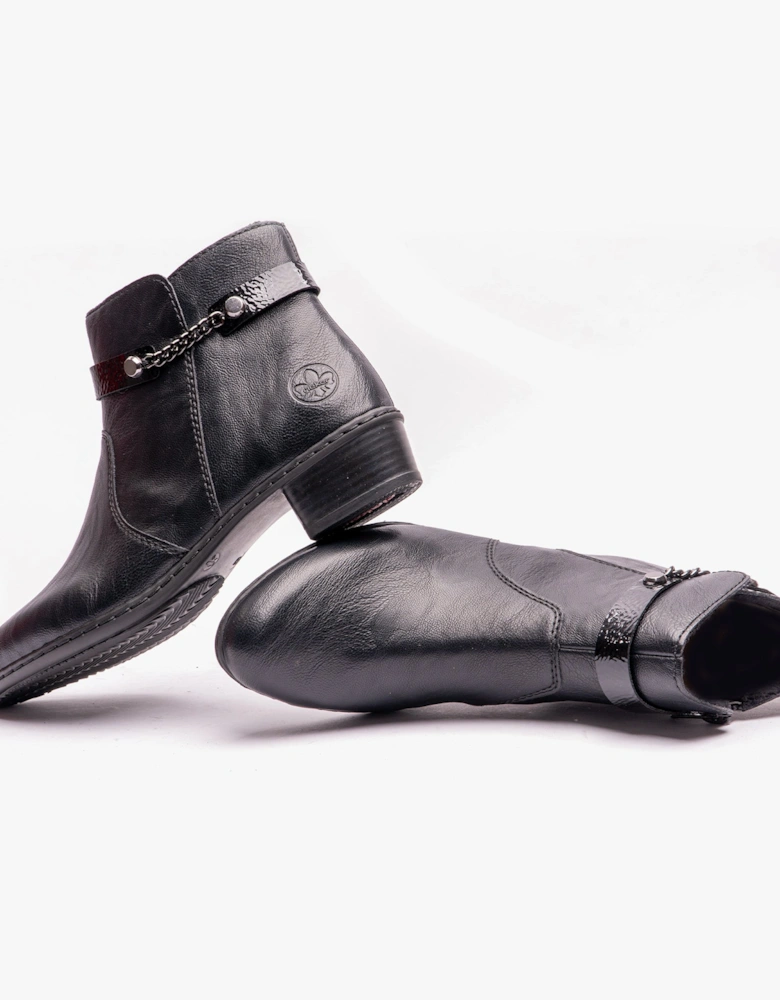 Y0783-00 Womens Ankle Boots Black