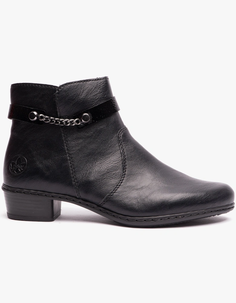 Y0783-00 Womens Ankle Boots Black