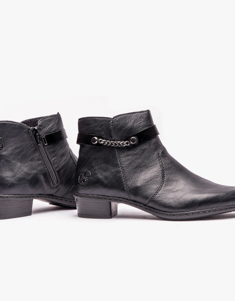Y0783-00 Womens Ankle Boots Black