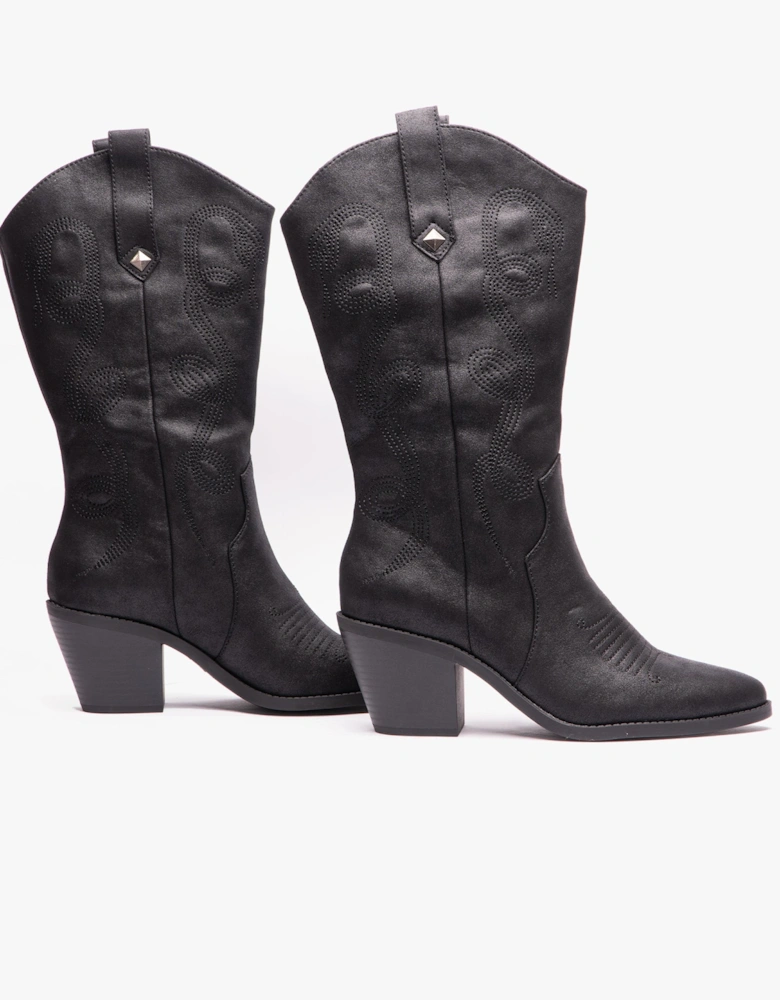 FERIA Womens Boots Black