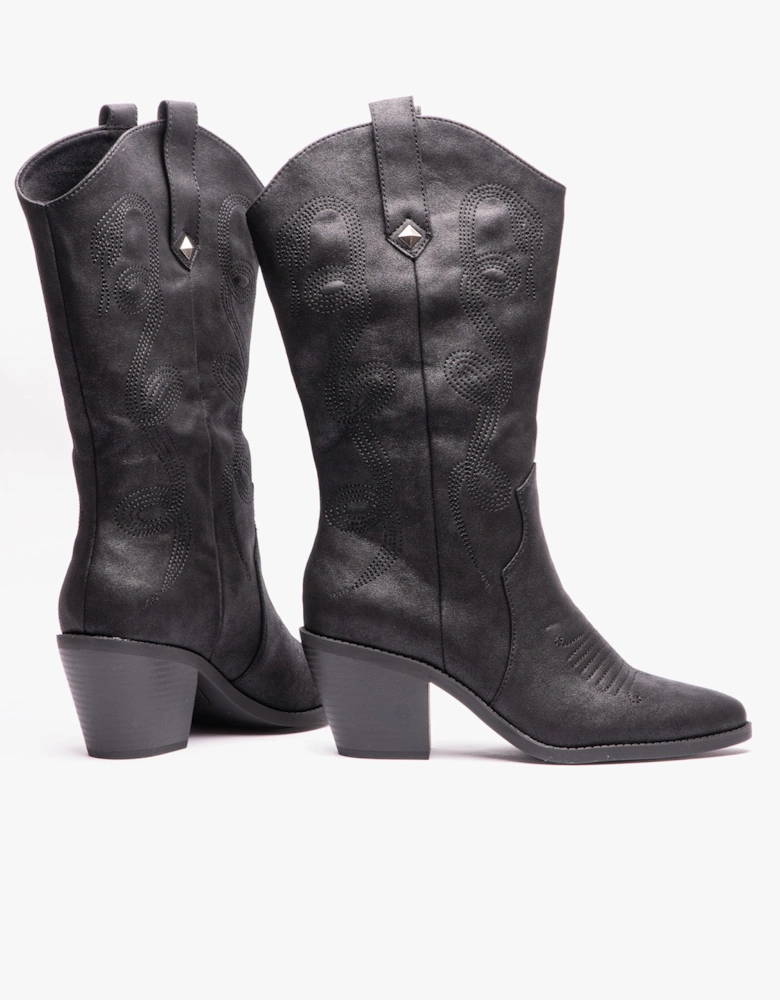 FERIA Womens Boots Black