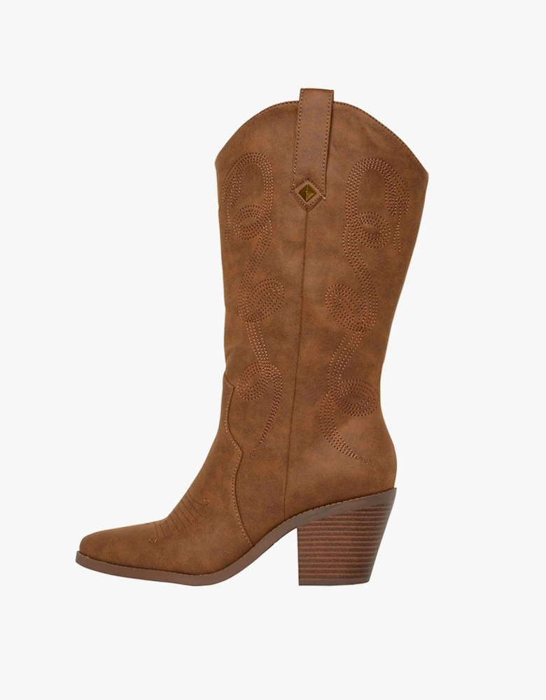 FERIA Womens Boots Walnut