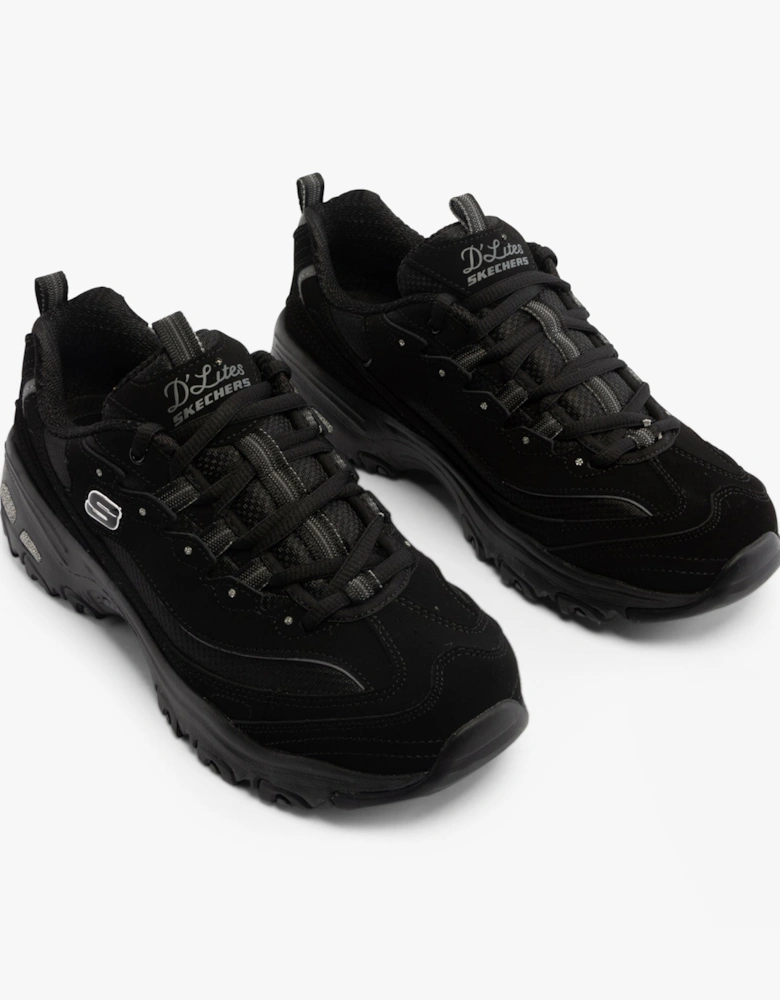 11930/BBK D'LITES-BIGGEST FAN Womens Sneaker Black