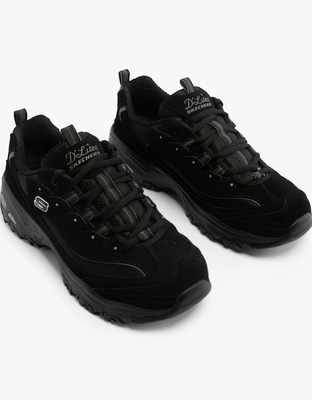 11930/BBK D'LITES-BIGGEST FAN Womens Sneaker Black