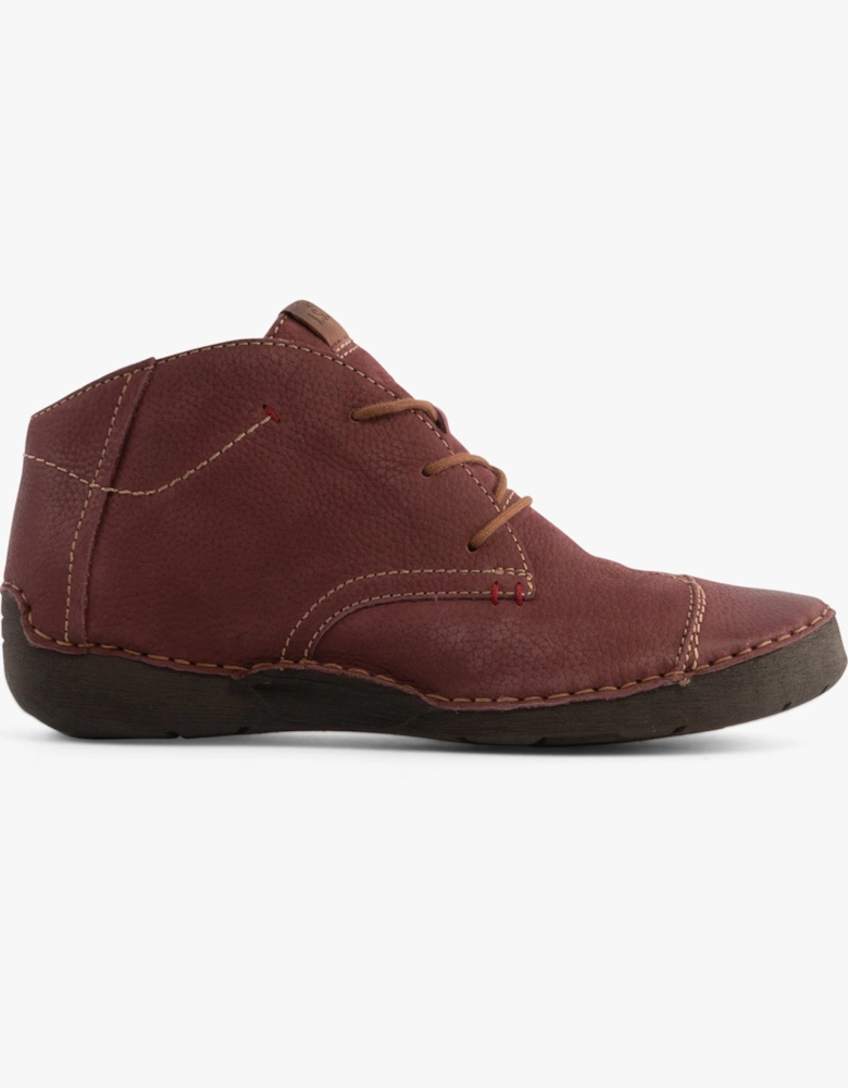 FERGEY Womens Boots Bordeaux