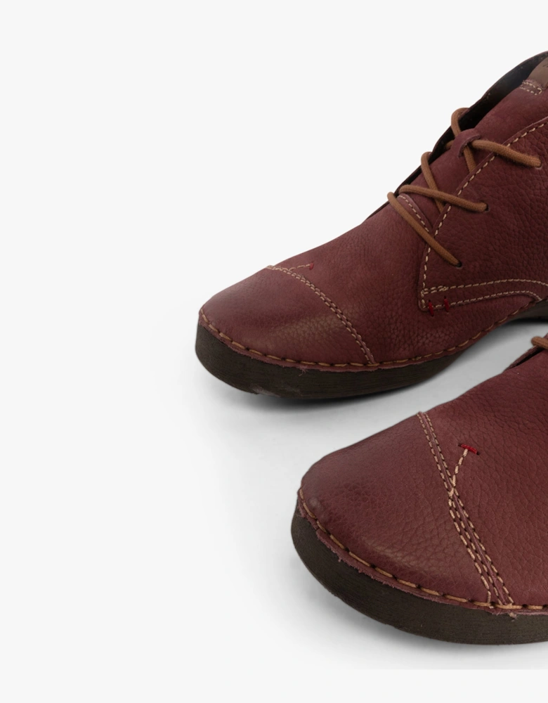 FERGEY Womens Boots Bordeaux